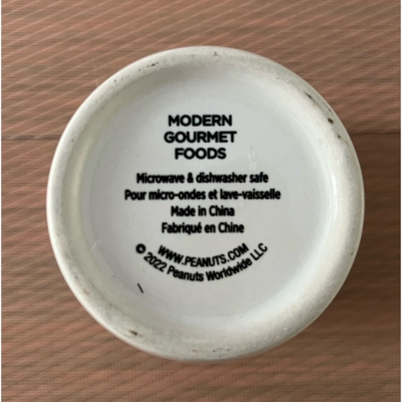 Snoopy Travel Cup Modern Gourmet Foods Stoneware Ceramic - Picture 9 of 10